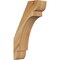 Ekena Millwork 4"W x 10"D x 18"H Olympic Rough Sawn Knee Brace, Western Red Cedar BRC04X10X18OLY00RWR - alternate 1